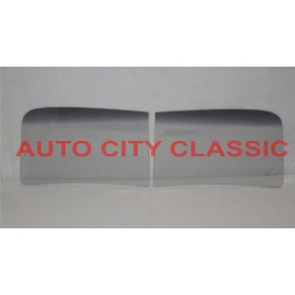 ACC Windshield Glass 2Pc Grey Shade Band Chevy GMC Pickup 1939 40 41 42 43 44 45 46