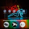 Bada Bing Neon Girl Sign for Wall Decor Sopranos Led