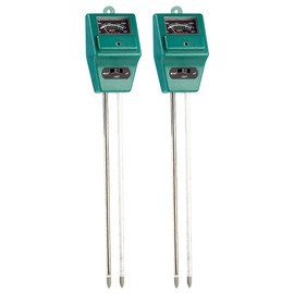 Royal Gardineer Plant Sensor: Set of 2 3-in-1 Combination Soil Meter for Plants (Plants Moisture Meter, Watering Indicator, Soil Moisture)