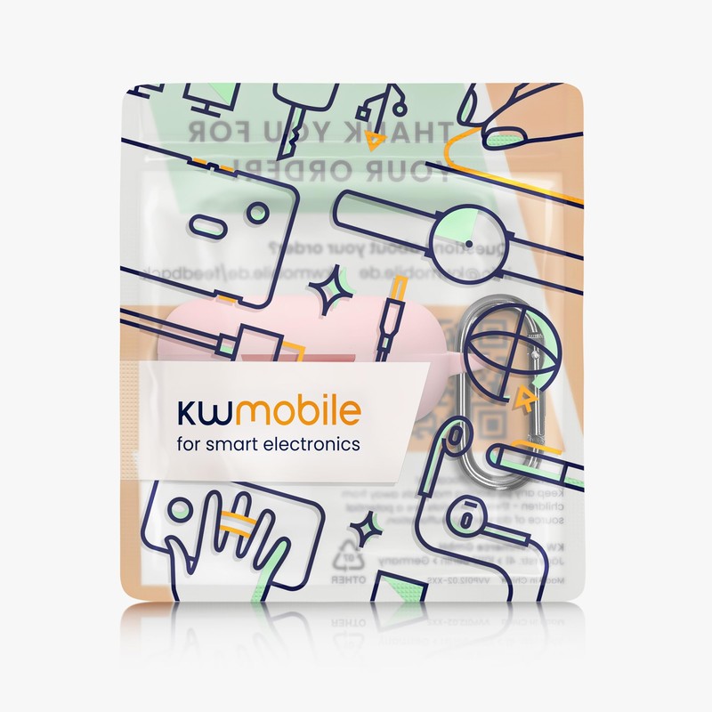 kwmobile Silicone Cover Compatible with Shokz OpenFit 2 T920 -