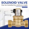 Nimoa Electric Valve, G3/4 Two-Way Water Inlet N/C Normal Closed