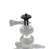 [PXLAATY] for GoPro マウント 三脚 ネジ 1/4 変換アダプター アクションカメラ マウント