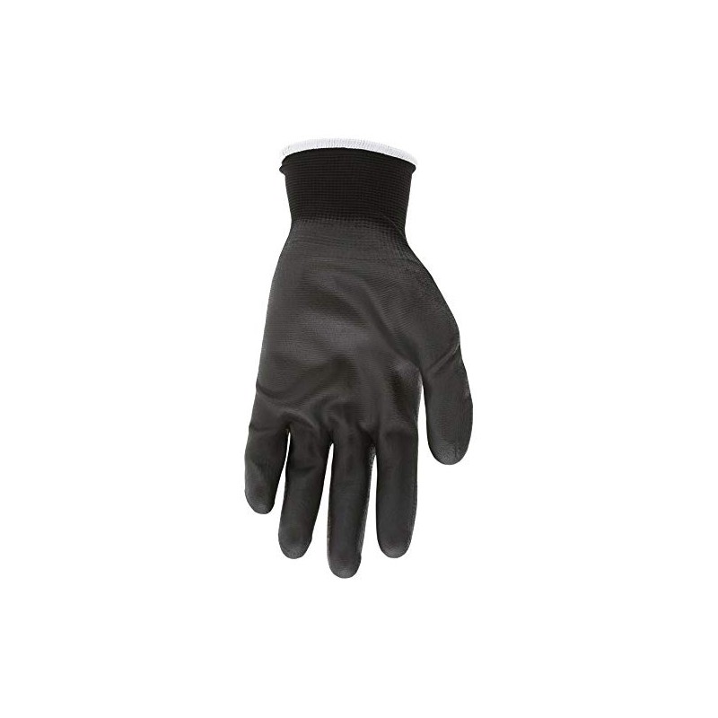MCR Safety 9669XXL Nylon Knitted Shell Memphis Gloves with Black