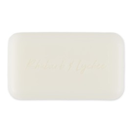 Pre de Provence Wrapped Artisanal Soap Bar, Organic Shea Butter Enriched, Natural French Skincare, Quad Milled for a Rich Smooth Lather, Rhubarb & Lychee, 150 Gram