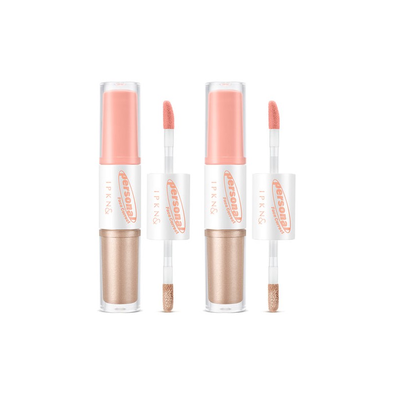 Ipkeun Personal Tone Cheeklighter Duo (Set of 2) Blusher and