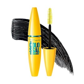 Maybelline Volume Express Colossal Mascara A Prueba de Agua, color Negro