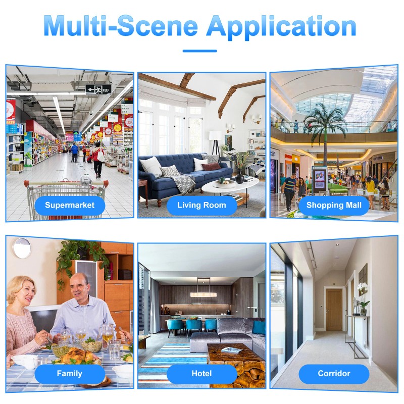 Herdio 5.25" 600W Bluetooth Ceiling Speakers Flush Mount for Kitchen