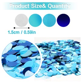 jwtyu Konfetti Bunt 6000 Stück Mehrfarbig Runde Geburtstag Confetti 50g Für Weihnachten Hochzeit Valentinstag Taufe Party Luftballons Geschenkbox Streudeko