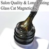 KRISNICE 15ML Ice Glass Cat Eye Gel Polish with Magnet