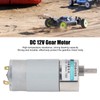 DC 12V 100RPM Gear Motor High Torque Electric Micro Speed