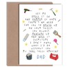 Funny Father’s Day Card for Dad who loves DIY, renovations