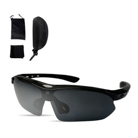 Yunova Cycling Glasses for Men and Women - Polarized Sports Sunglasses with Photochromic Lens, UV400 Protection, Impact Resistant, Prescription Frame Compatible, Ideal for Road Bike and