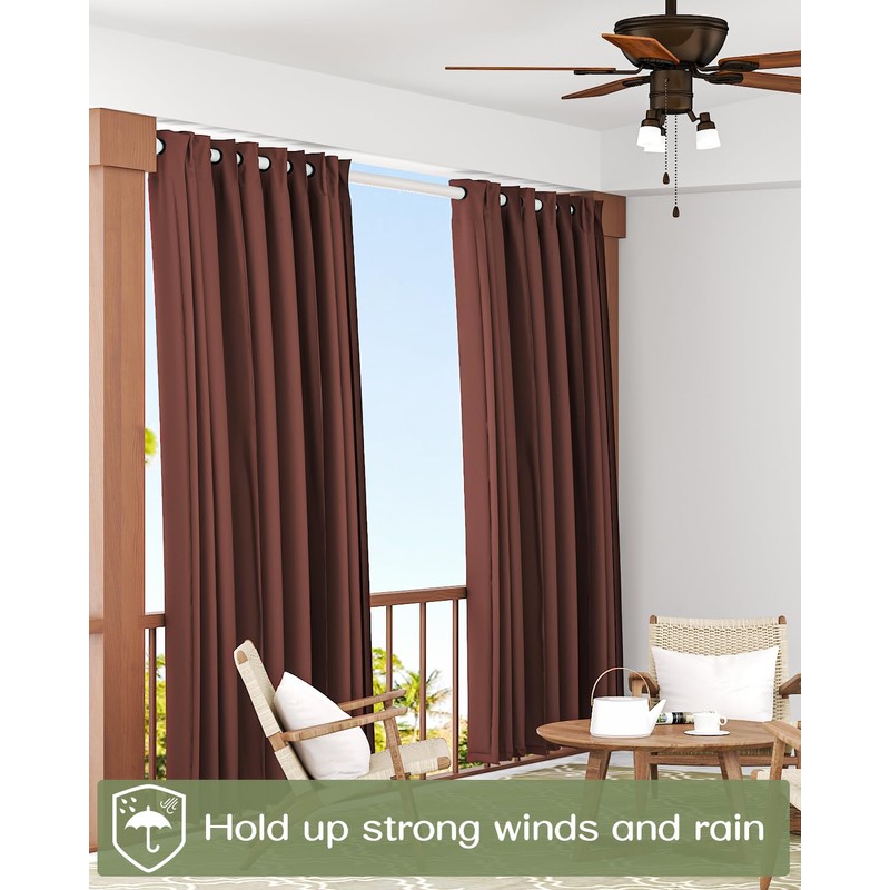 ALLZONE Tension Curtain Rod for Windows,123 to 160 Inch, Heavy