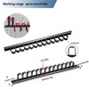 3-H Screwdriver Organizer,Tool Holder Rack,Tool Organizer Wall Mount for Wrench