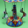 Freak Scene Tin Toy Carousel Swing Model 04 Small Fair