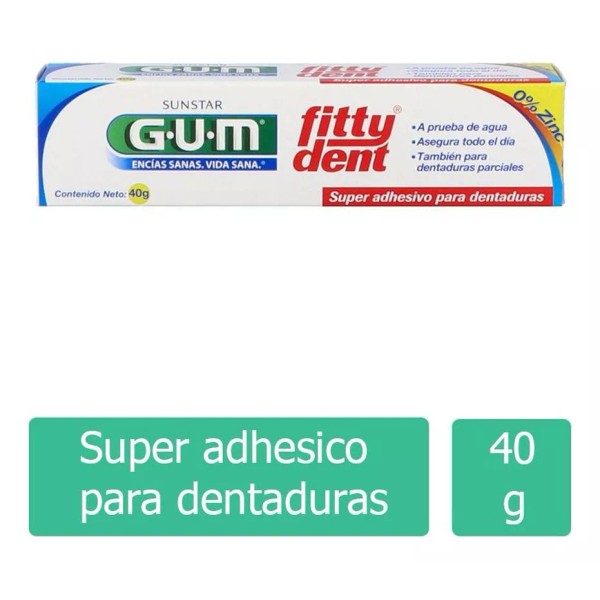 Fitty Dent Gum Caja Con Tubo Con 40 G