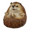 Small Lying On Back Hedgehog Ornament