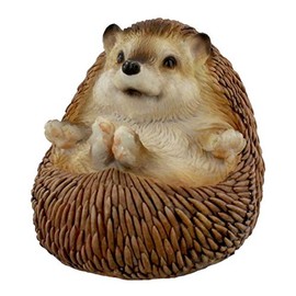 Small Lying On Back Hedgehog Ornament
