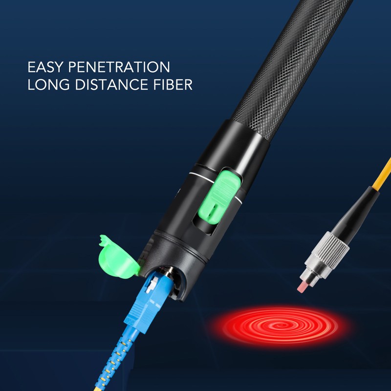 20MW Pen Type Fiber Optic Visual Fault Locator Highly Integrated