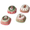 Ibili 735911 Set 100 Kapseln Nudelholz Weihnachten 4 Modelle Papier