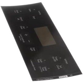 WB27T11511 for GE Specific Models Range Faceplate Overlay 191D7792P001
