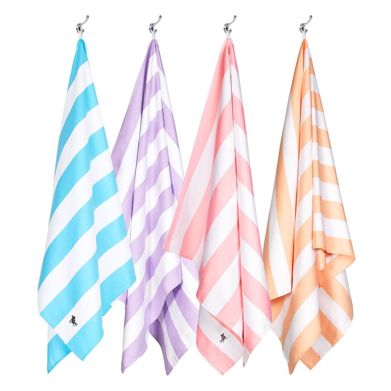 Dock & Bay Beach Towel - Quick-Drying, Sand-Free - Compact,