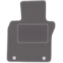 Wielganizator Car Mat - Fits Mazda 3 IV Hatchback, Saloon 2019- - Velour - Car Accessories - Practical Car Mat - 1-Piece - Graphite