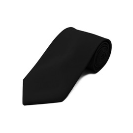 Solid Ties / Multiful color Formal Tie by boxed-gift, Black