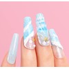 AIMEILI 6 Pieces Nail Art Brush Gel Nail Polish Nail