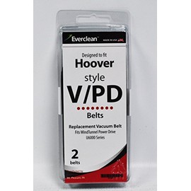 EverClean Hoover V and Windtunnel Vacuum Belts 2 Pack