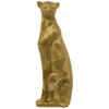 Alexandra House Living Decorative Figurine Gold Acrylic Plastic Melamine Cheetah