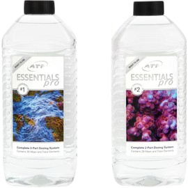 Essentials Pro ATI 2 Part Dosing System Complete Reef Supplement Set Aquarium Coral Fish Food (Pair of 500mL Each Bottle)