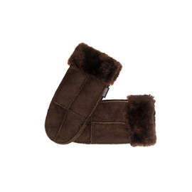 Nordvek Womens Sheepskin Mittens - Adjustable Turnover Cuff # 308-100