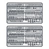 Letters for Felt Letter Boards, 300 Pieces Including Characters, Numbers
