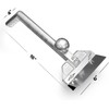 Professional Heavy Duty Grill Scraper for Flat Tops with Stainless