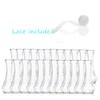 Set of 24 Glass Vase, Bud Vases in Bulk with