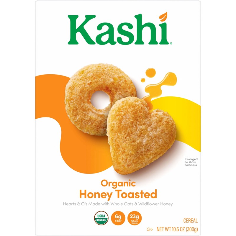 Kashi Breakfast Cereal, Family Breakfast, Organic Fiber Cereal, Organic Honey