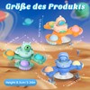 3 Pack Saugnapf Spielzeug Baby BPA-frei Saugnapf Spielzeug Kinder ab