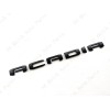 GMC 1PC Matte Black Door Rear Tailgate Acadia Letter Emblem