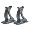 Valdern" Pair of Grey Anthracite Universal Traditional Column Radiator Support