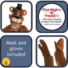 Rubie's 630102NS000 630102NS Five Nights at Freddy's Kids Fancy Dress, Multi, 13-14 Years