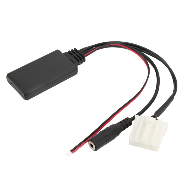 Bluetooth5.0 AUX IN Cable Adapter ISO Handsfree Microphone Replacement for