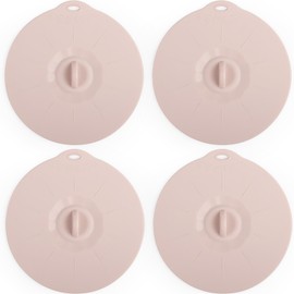 4"-12" Silicone Lids for Cups Bowls Plates Pans, Microwave Splatter Cover, Kitchen Containers Lids Cover for Food Storage, Mini 3.9" 4 Pack