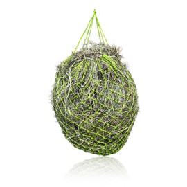 Extra Large Hay Net for Horses 5 x 5 cm Mesh Species-Appropriate Feeding Improved Digestion Hay Bag for Travelling Feeding Bag for Ponies Young Horses Old Horses Goats (1 x Light Green)