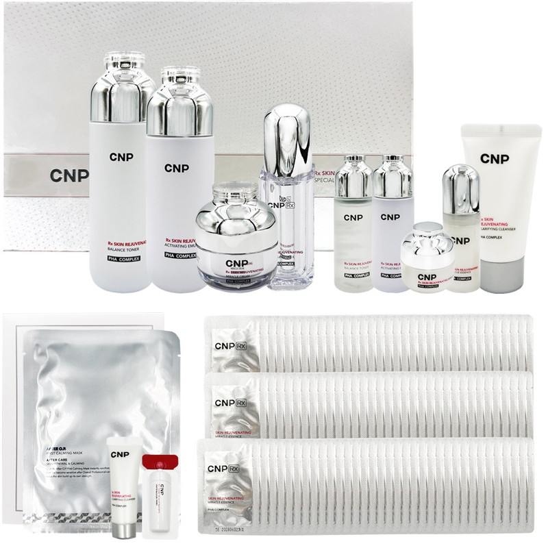 CNP RX Skin Rejuvenating 4-piece special set + additional contents