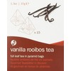 Adagio Teas Gourmet Tea Bags, Vanilla Rooibos, 15 Count