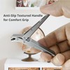 Nail Clippers with Folding Hidden Blade | Stainless Steel Nail