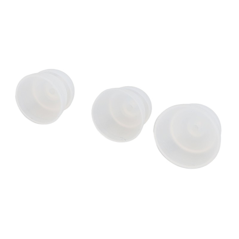 15pcs Hearing Amplifier Eartip 2 Layers Detachable Silicone Hearing Amplifier