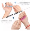 Dolores Kit Uñas Postiza Y Pegamento Larga Con Diseño Press