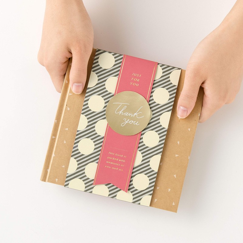 Iroha Publishing Gift WRAPPING ALBUM (S Size) Pop Dot GWAS-04
